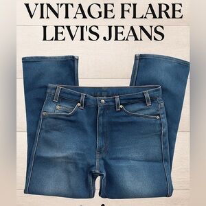 Vintage Levi’s | 1970s Denim Jeans Orange Tag